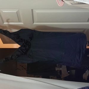 Woman's bathing suit dress black size 12 Maxine of Hollywood